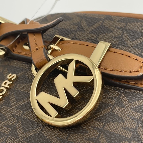 Michael Kors Bedford Extra-Small Logo Duffle Crossbody Bag - Picture 13 of 15